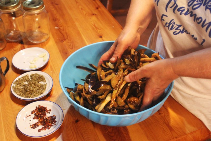 Melanzane sott'olio alla Betta