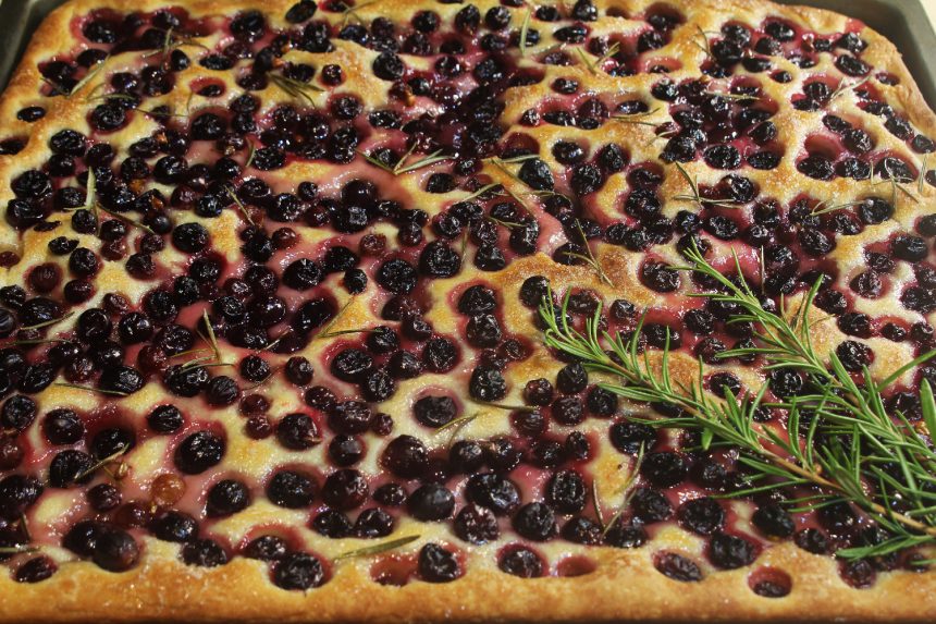 Schiacciata con l'uva