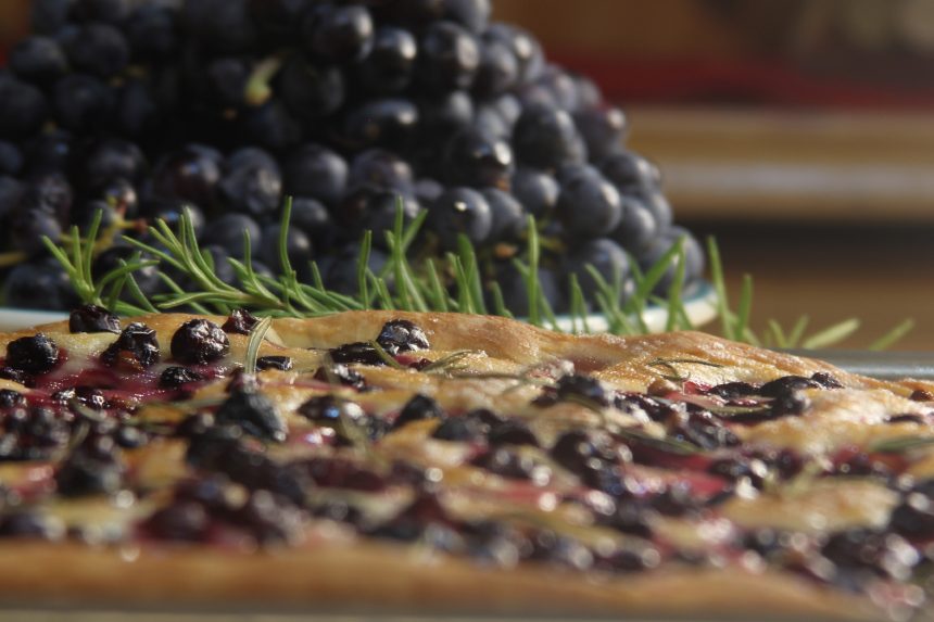 Schiacciata con l'uva