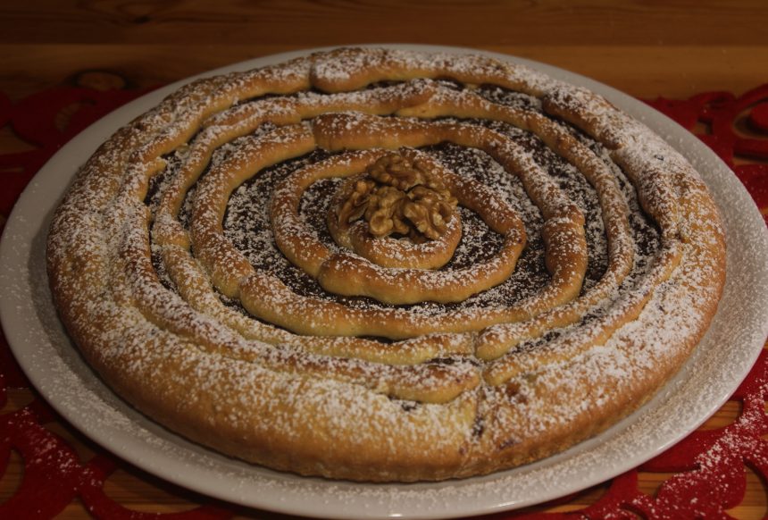 Torta di datteri e noci alla Betta