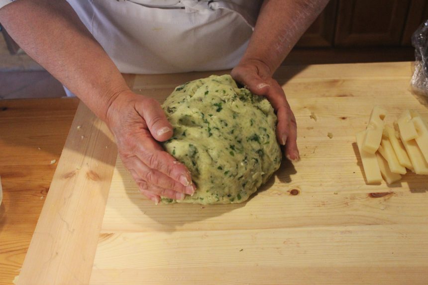 Crocchette di patate e formaggio